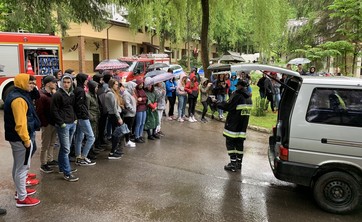W Myczkowcach uczyli się o obronności, bezpieczeństwie i ratownictwie drogowym